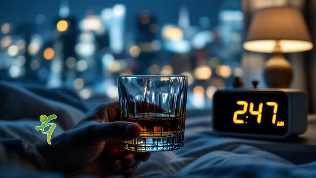 alcohol disrupts sleep quality